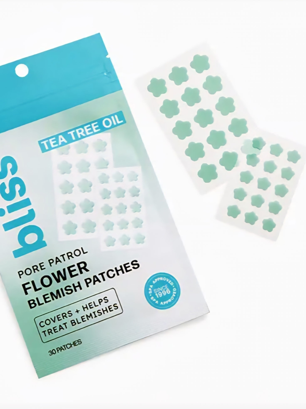 New Bliss Pore Patrol Flower Blemish Patches 30 Ct.